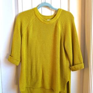 MOTE SMALL Mustard Women's Sweater